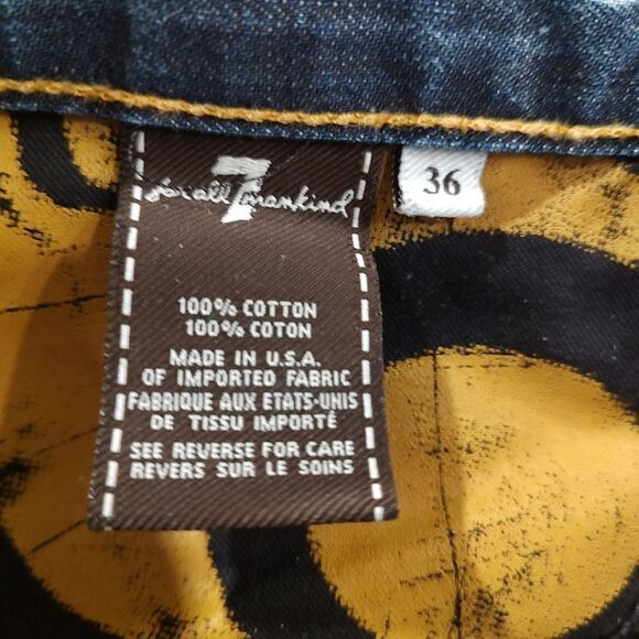 7 For All Mankind jeans. Men's size 36. - Picture 6 of 6